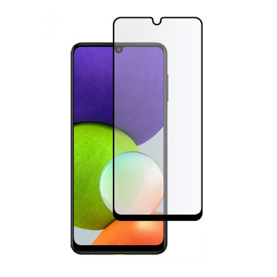 Захисне скло Glass Samsung A22, A225 4G, A32, M32, M325, A31, M22 Full Glue black Захисне скло Glass Samsung A22, A225 4G, A32, M32, M325, A31, M22 Full Glue black