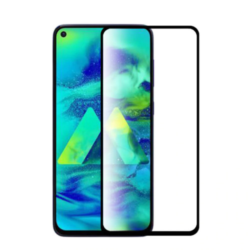 Захисне скло Glass Samsung M51, A71 Full Glue black