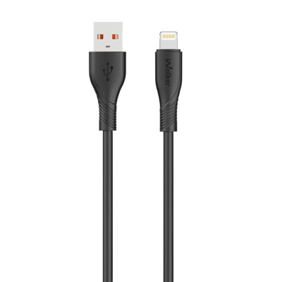 USB кабель Walker C585 Lightning black USB кабель Walker C585 Lightning black