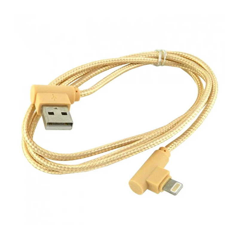 USB кабель Walker C540 Lightning gold