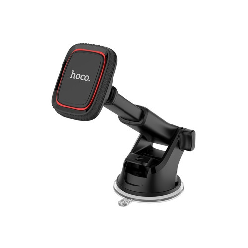Автотримач Hoco CA42 на присосці, до телефону магніт, black