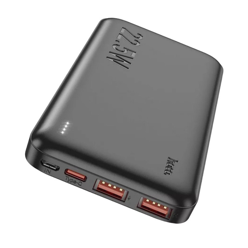 Зовнішній акумулятор Hoco J101 QC3.0, PD20W 10000 mAh black