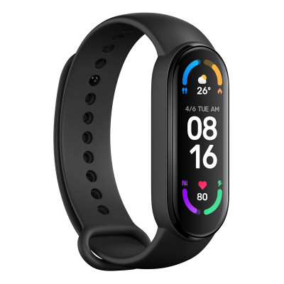 Фітнес браслет Xiaomi Mi Band 6 EU black Фітнес браслет Xiaomi Mi Band 6 EU black