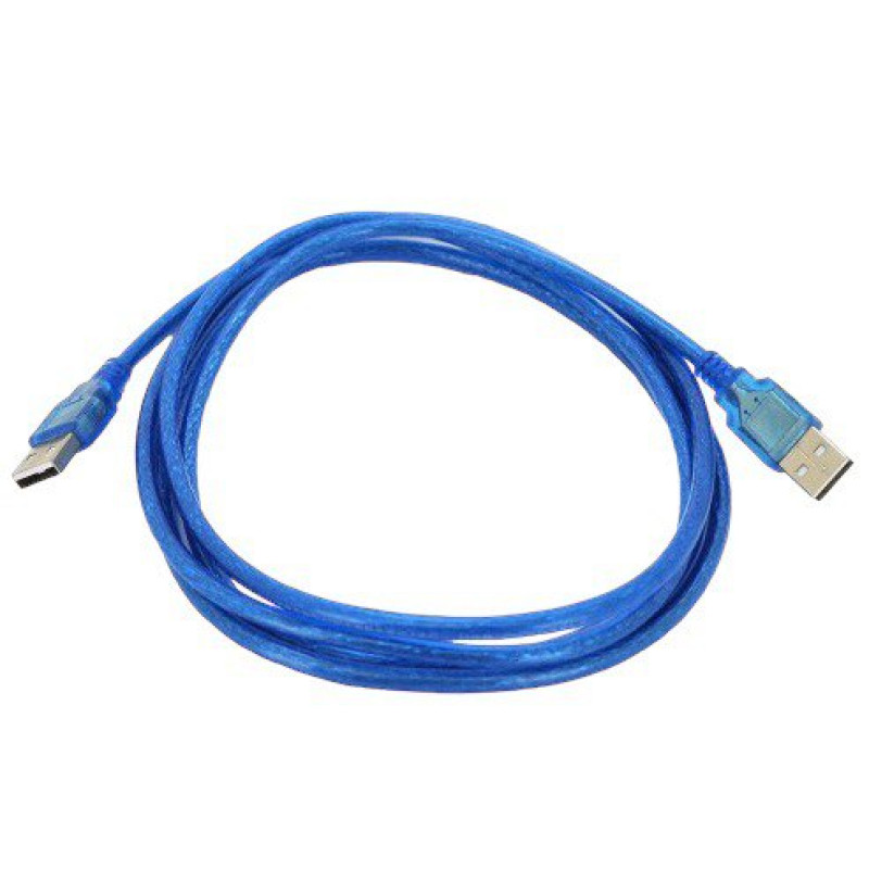 USB to USB 0.5 метра blue