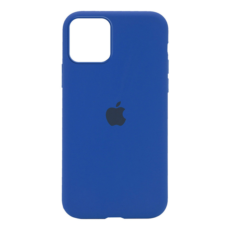 Накладка Original Silicone Case iPhone 12 Pro Max blue royal
