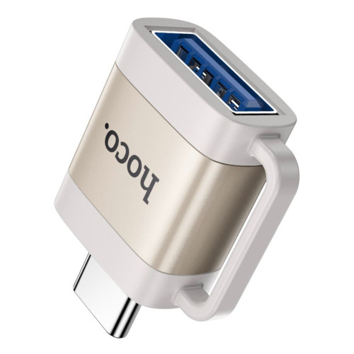 Перехідник OTG USB-Type C Hoco UA31C black Перехідник OTG USB-Type C Hoco UA31C black