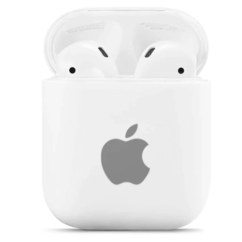 Чохол для Airpods, Airpods 2 Original Silicone white