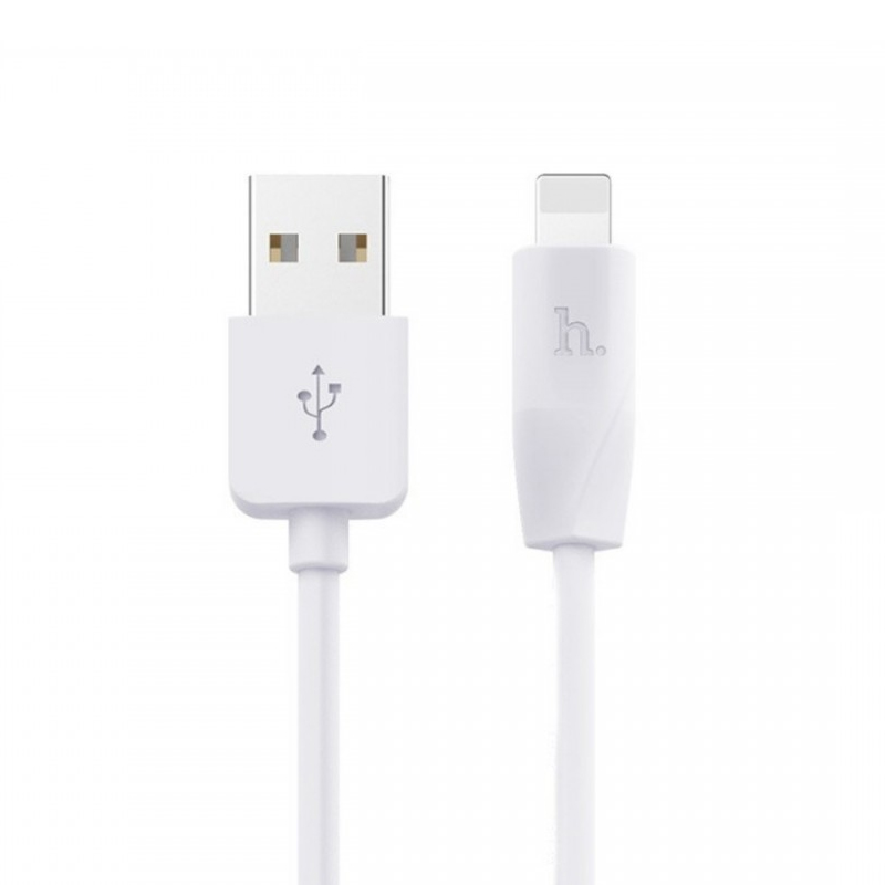 USB кабель Hoco X1 Rapid Lightning 3 метри white