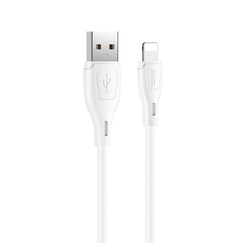 USB кабель Hoco X61 Silicone Lightning white