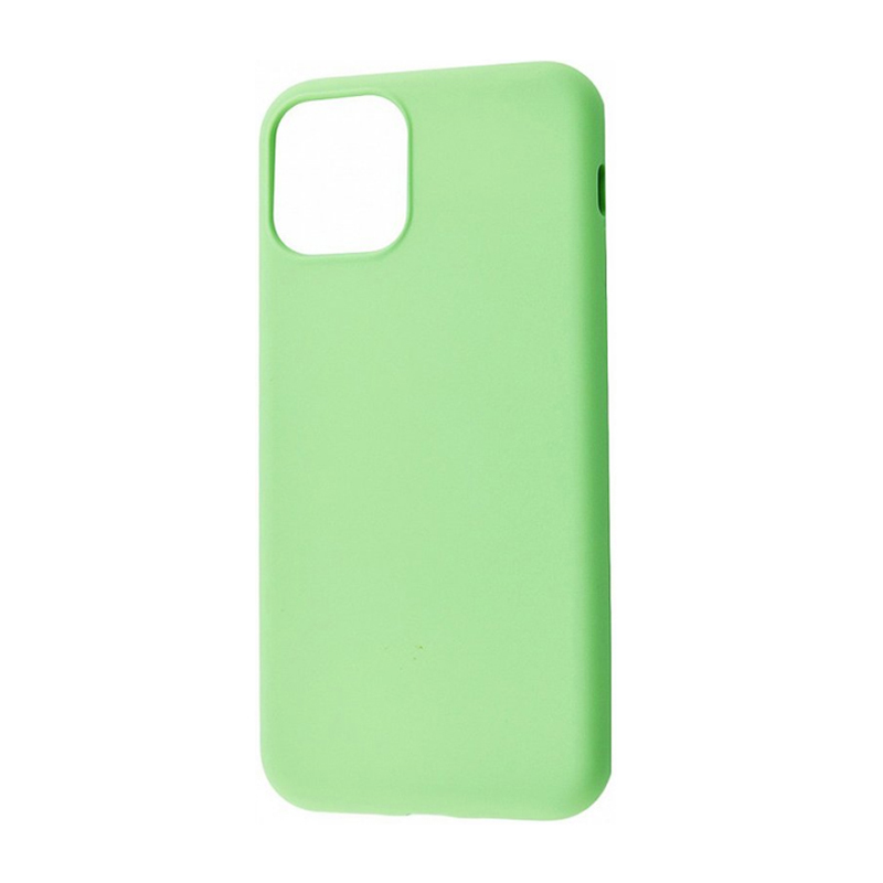 Накладка Original Silicone Case iPhone 11 mint gum
