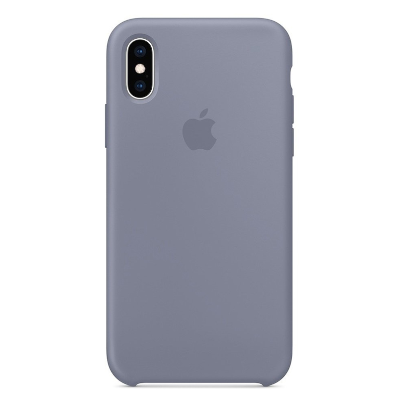 Накладка Original Silicone Case iPhone X, XS gray