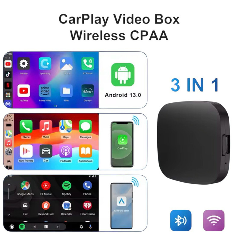 CarPlay, Android auto, video box, 2Gb 32GB android 13