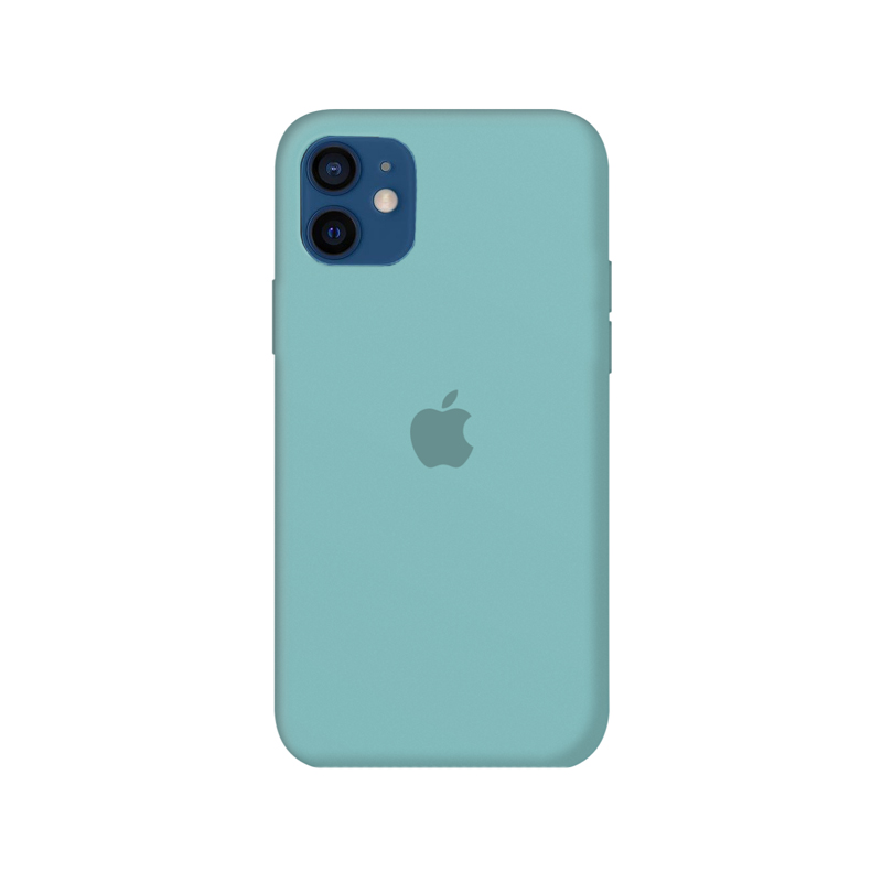 Накладка Original Silicone Case iPhone 12 mini blue sea
