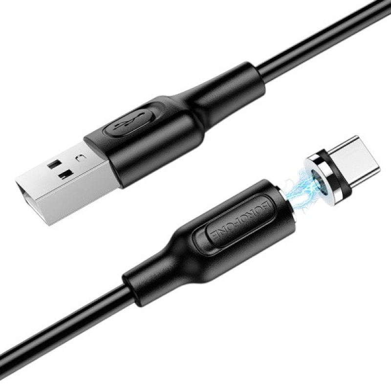 USB кабель Borofone BX41 Type-C magnetic black