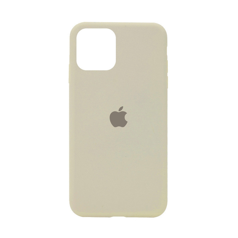 Накладка Original Silicone Case iPhone 12, 12 Pro beige