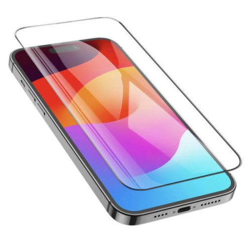 Захисне скло Glass iPhone 15 Plus Hoco G14 black Захисне скло Glass iPhone 15 Plus Hoco G14 black