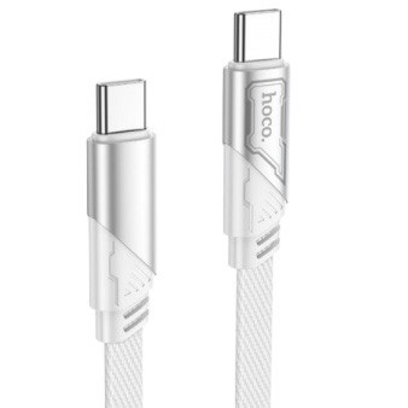 USB кабель Hoco U119 Type-C to Type-C gray