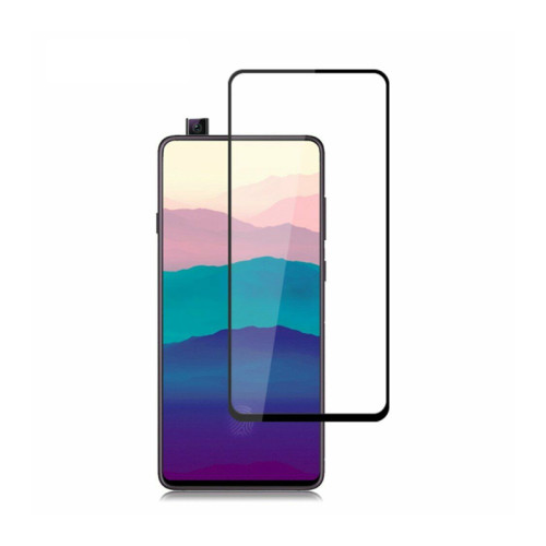 Захисне скло Glass Samsung A80, A90 Full Glue black