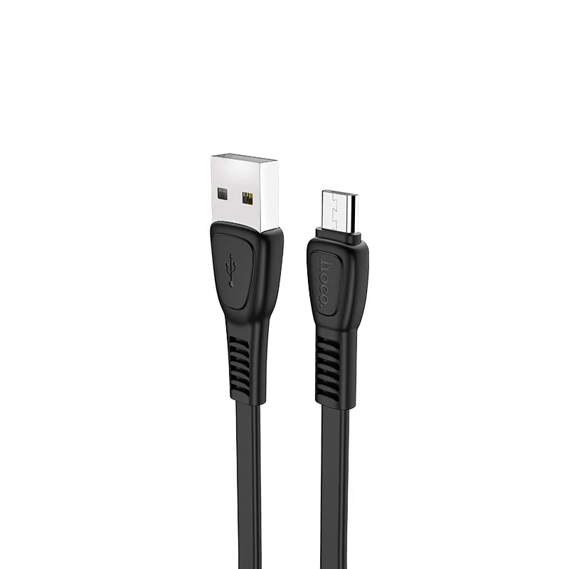 USB кабель Hoco X40 Noah microUSB black