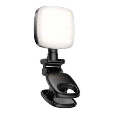 Портативна лампа Hoco K28 Beauty mini fill light black