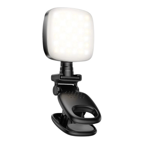 Портативна лампа Hoco K28 Beauty mini fill light black