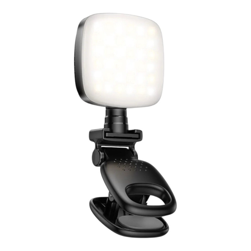 Портативна лампа Hoco K28 Beauty mini fill light black