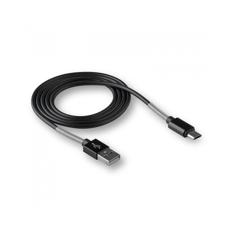 USB кабель Walker C720 microUSB black