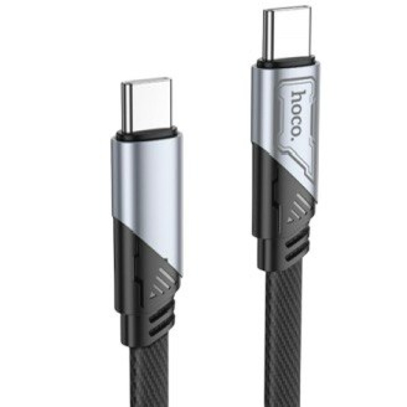 USB кабель Hoco U119 Type-C to Type-C black USB кабель Hoco U119 Type-C to Type-C black