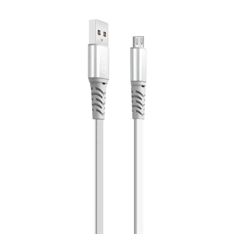 USB кабель XO NB154 microUSB white