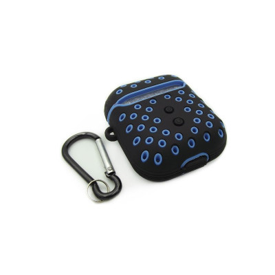 Чохол для Airpods, Airpods 2 Sport design black-blue