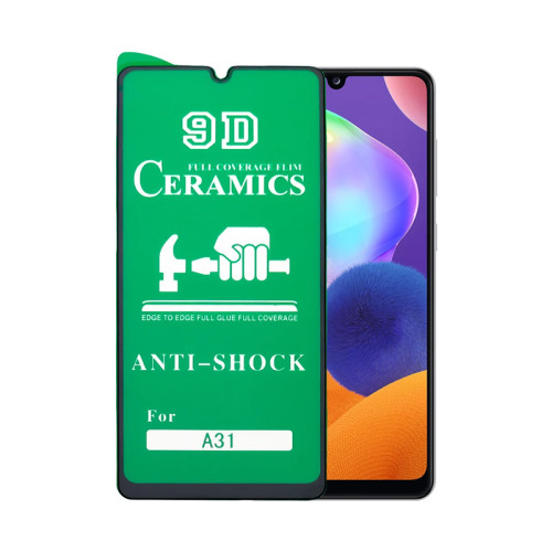 Захисне скло Glass Samsung A31, A315 Ceramic black Захисне скло Glass Samsung A31, A315 Ceramic black