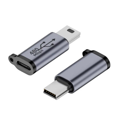 Перехідник Type-C на mini USB D09-13 Перехідник Type-C на mini USB D09-13