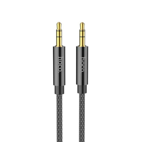 Аудіо-кабель Hoco UPA19 AUX 3.5 мм black Аудіо-кабель Hoco UPA19 AUX 3.5 мм black