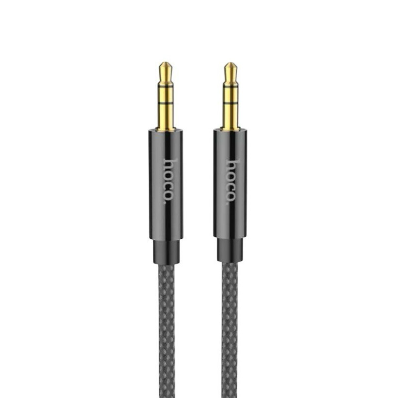 Аудіо-кабель Hoco UPA19 AUX 3.5 мм black Аудіо-кабель Hoco UPA19 AUX 3.5 мм black