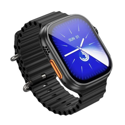Смарт годинник Hoco DY12 Ultra Amoled (call version) black Смарт годинник Hoco DY12 Ultra Amoled (call version) black