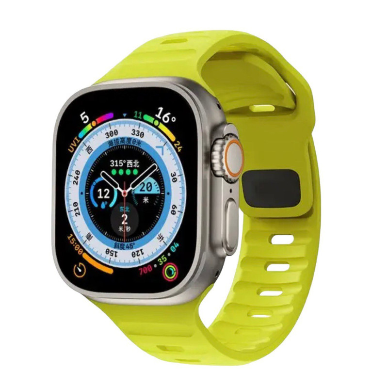 Ремінець для Apple Watch 42, 44, 45, 49 green
