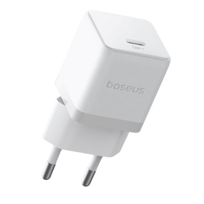 Зарядний пристрій Baseus USB-C 20W white P10111602213-00 Зарядний пристрій Baseus USB-C 20W white P10111602213-00