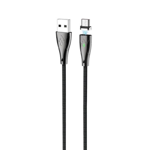 USB кабель Hoco U75 Blaze Magnetic microUSB магнітний gray USB кабель Hoco U75 Blaze Magnetic microUSB магнітний gray