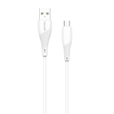 USB кабель Walker C345 microUSB white USB кабель Walker C345 microUSB white