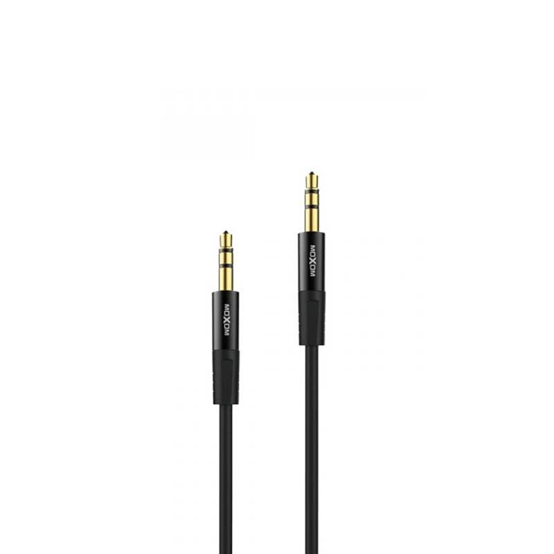 Аудіо-кабель Moxom AUX-10 AUX 3.5 мм black