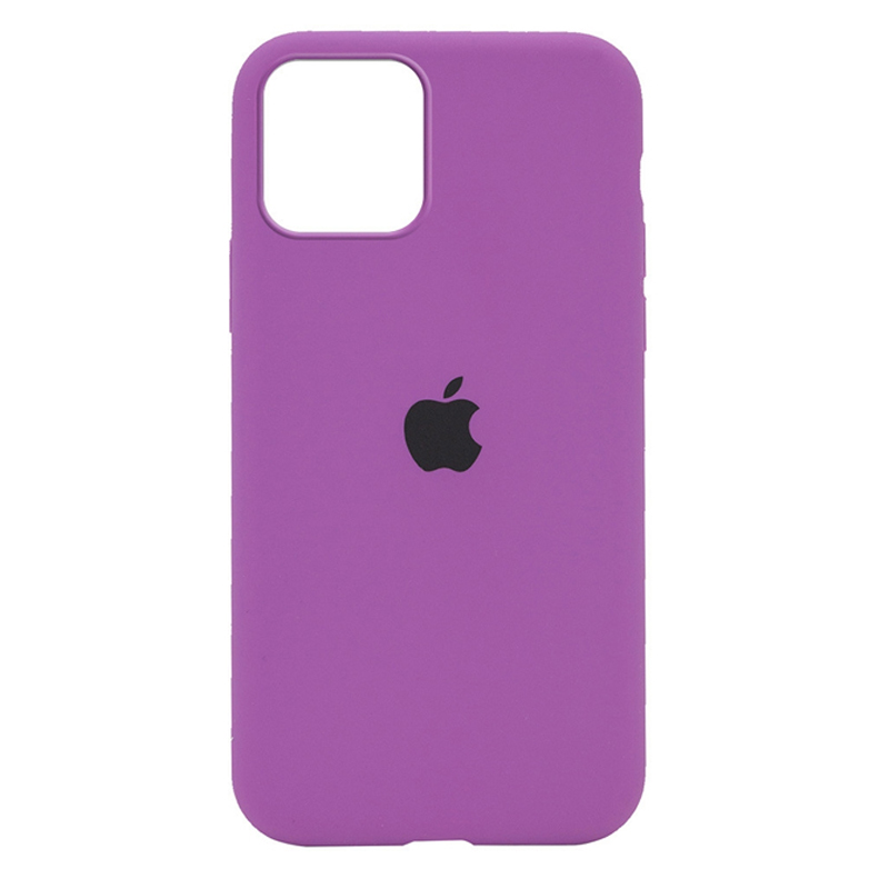 Накладка Original Silicone Case iPhone 13 Pro Max (45 purple) Full