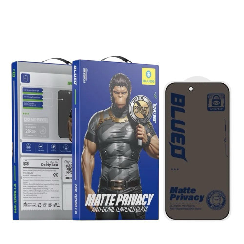 Захисне скло Glass iPhone 17 Pro Max Blueo Matte Privacy black