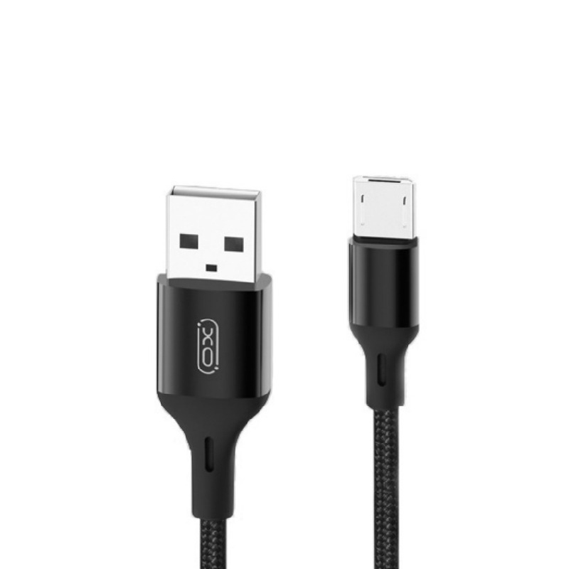USB кабель XO NB143 microUSB black