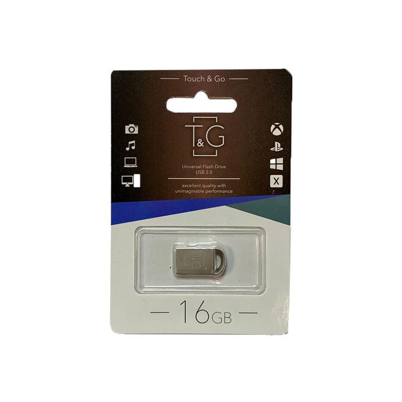 USB флеш 16 Гб T&G 107 silver