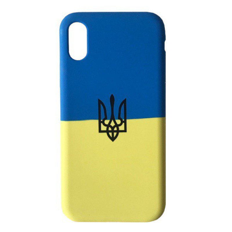 Накладка Original Silicone Case iPhone XR Ukraine