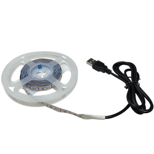 LED Стрічка 3000K 5V від USB 2м LED Стрічка 3000K 5V від USB 2м