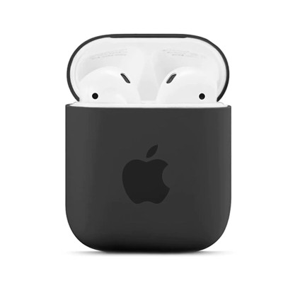 Чохол для Airpods, Airpods 2 Original Silicone black