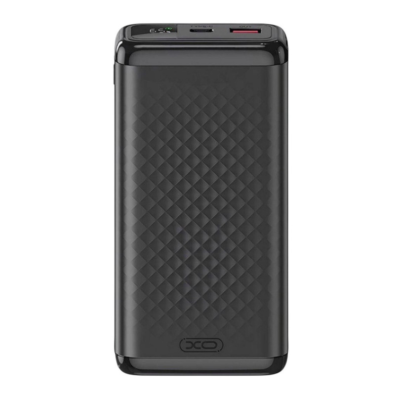 Зовнішній акумулятор XO PB309 20000 mAh 22.5W LCD black
