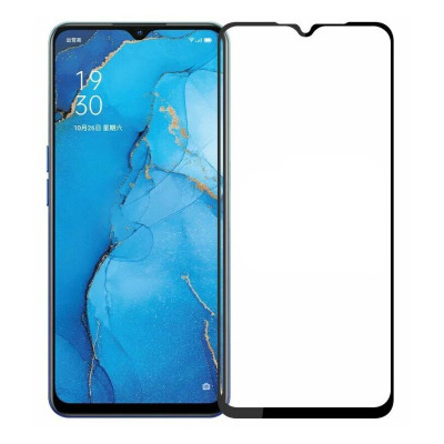 Захисне скло Glass Oppo Reno 3 Full Glue black Захисне скло Glass Oppo Reno 3 Full Glue black