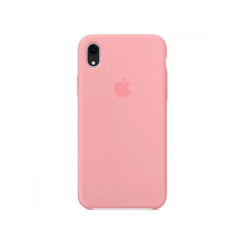 Накладка Original Silicone Case iPhone XR pink